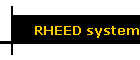 RHEED system